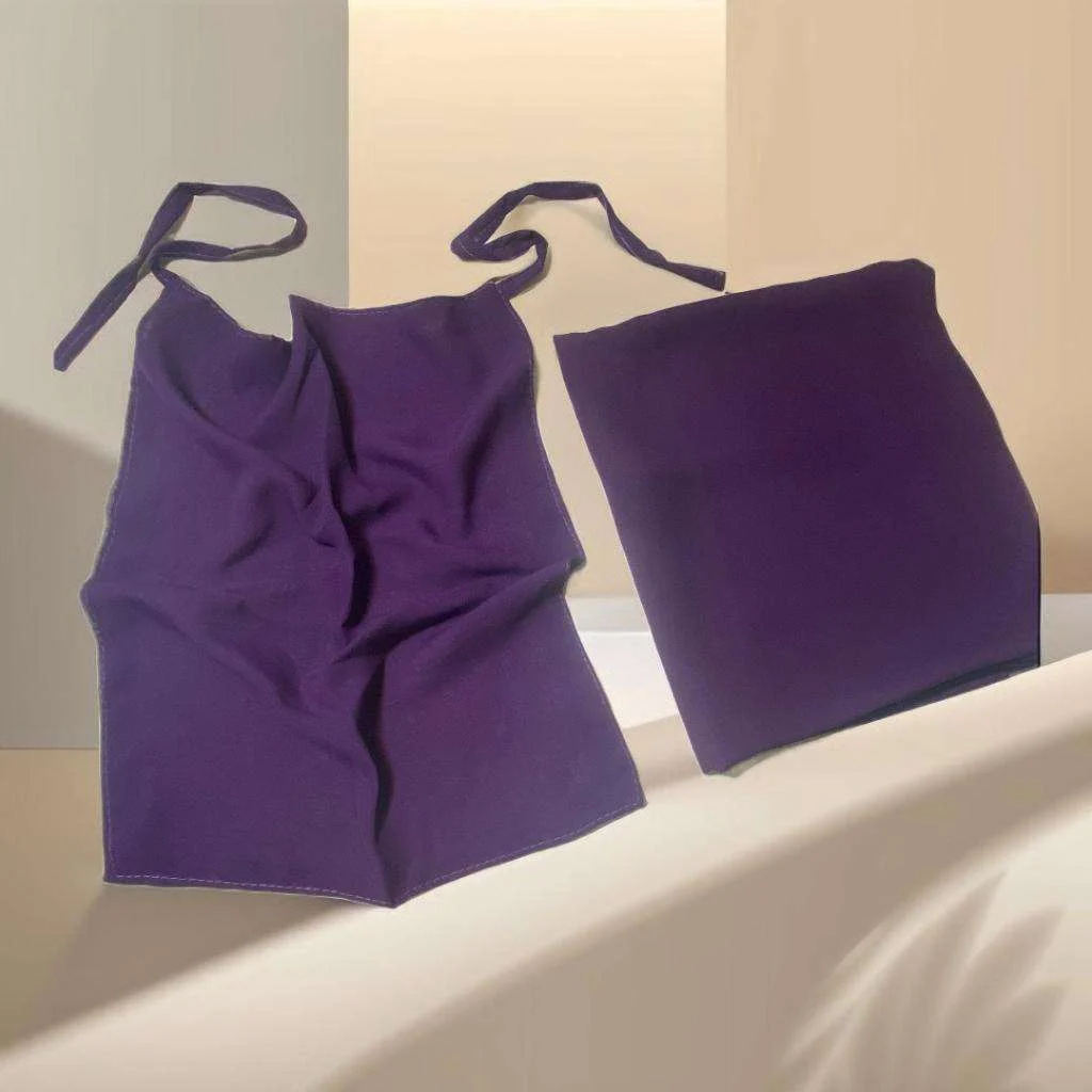 Niqab Set Tie-back Hijab & Niqab Hijab Set Clothifydotpk