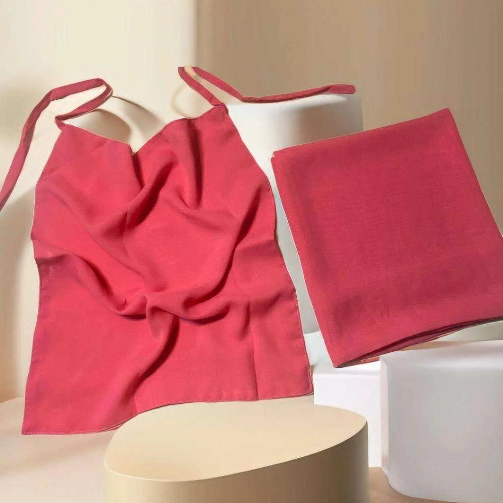 Niqab Set Tie-back Hijab & Niqab Hijab Set