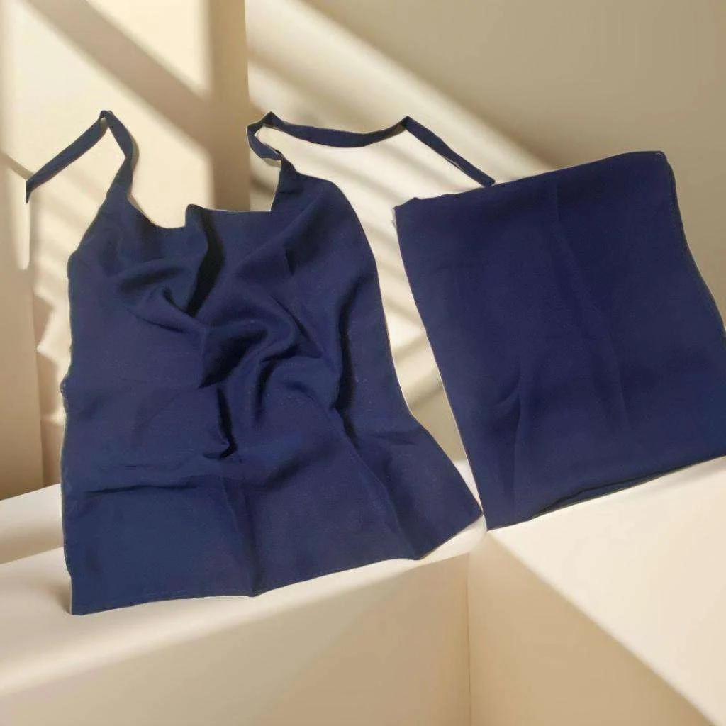 Niqab Set Tie-back Hijab & Niqab Hijab Set Clothifydotpk