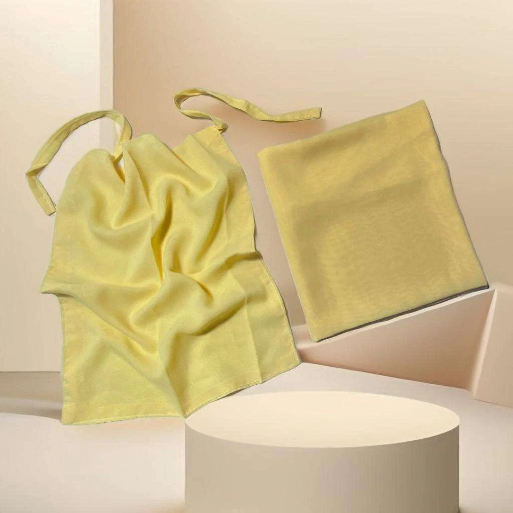 Niqab Set Tie-back Hijab & Niqab Hijab Set Clothifydotpk