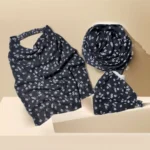 Printed Hijab and Niqab Set