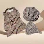 Printed Hijab and Niqab Set