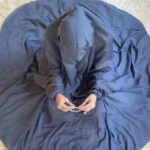 Namaz Chadar with Sleeves Irani Chadar Khimar
