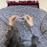 Namaz Chadar with Sleeves Irani Chadar Khimar Arabic jilbab