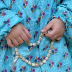 Kids Namaz Chadar with Sleeves Irani Chadar Khimar Kids Arabic