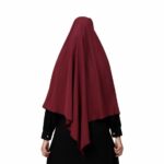 Single Layer Khimar Hijab