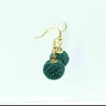 Handmade Crochet Pom-Pom Earrings