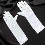 Hijab Gloves White