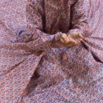 Printed namaz chadar with sleeves