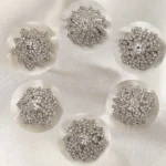 Sparkling Silver Brooch Clothifydotpk