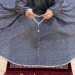 Premium Lace Namaz Chadar with sleeves