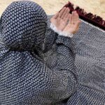 Premium Lace Namaz Chadar with sleeves