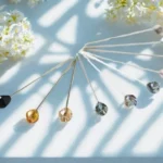 Multi Color Crystal Pins