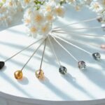 Multi Color Crystal Pins
