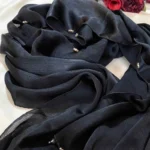 Enchante Embellished Hijab Crinkle Silk