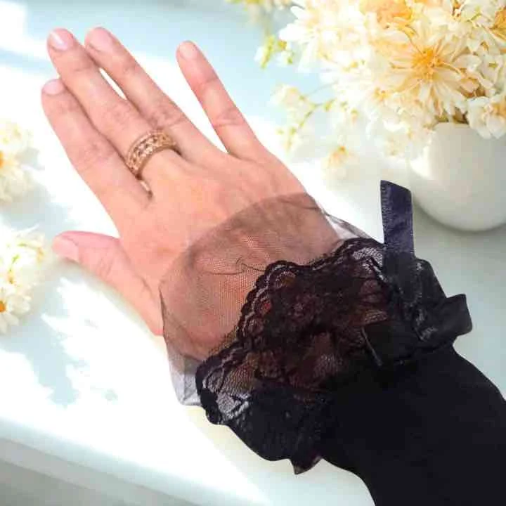 Enlace Arm Sleeves_79740 - 1 Lace Arm Sleeves Hand Sleeves