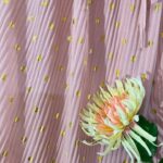 Imported Gold Foil Plazzo Pants
