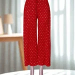 Imported Gold Foil Plazzo Pants
