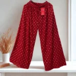Imported Gold Foil Plazzo Pants
