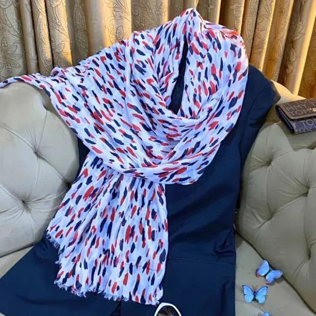 Printed Lawn Hijab Clothifydotpk