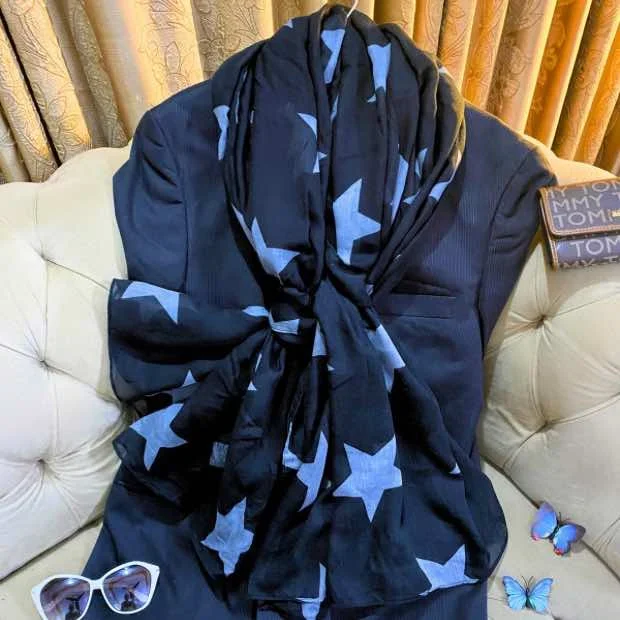 Printed Lawn Hijab Clothifydotpk