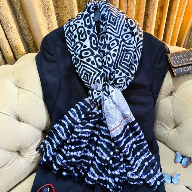 Printed Lawn Hijab Clothifydotpk