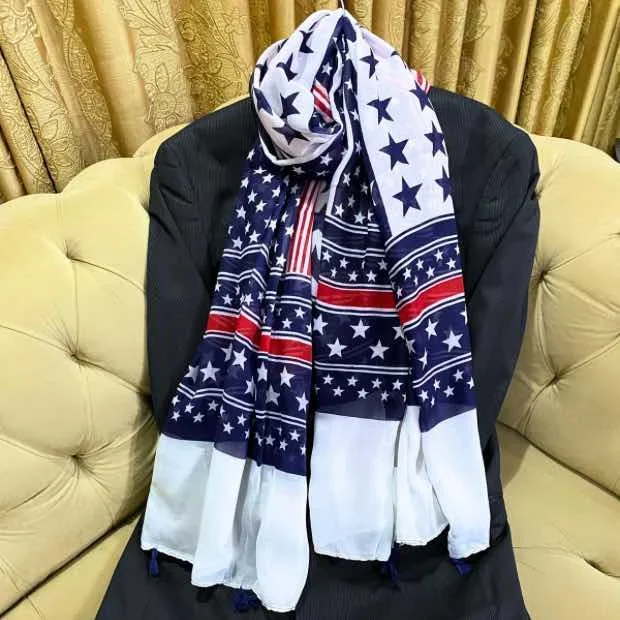 Printed Lawn Hijab Clothifydotpk