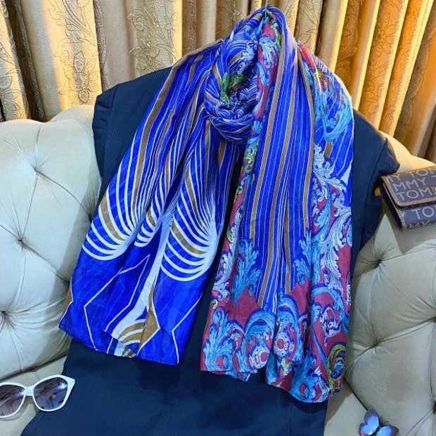 Printed Lawn Hijab Clothifydotpk