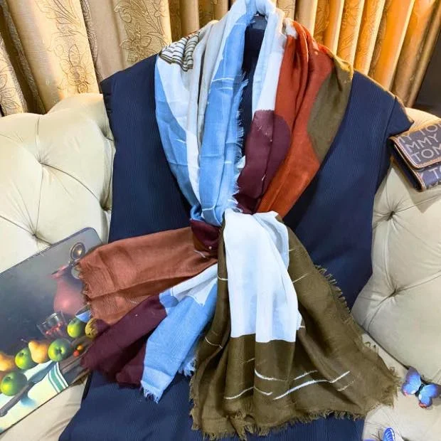 Printed Lawn Hijab Clothifydotpk