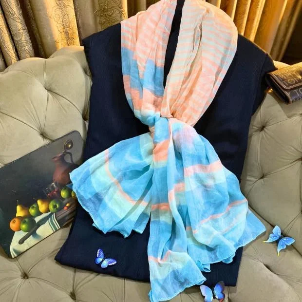 Printed Lawn Hijab Clothifydotpk