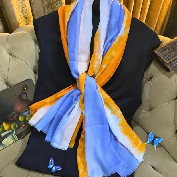 Printed Lawn Hijab Clothifydotpk