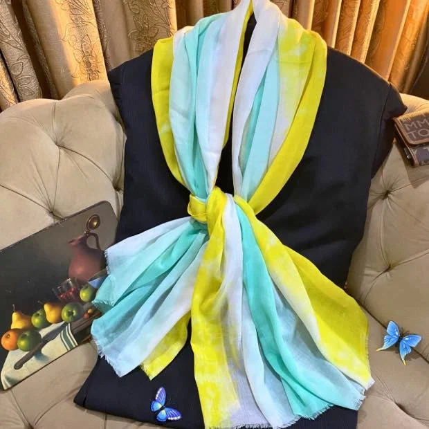 Printed Lawn Hijab Clothifydotpk