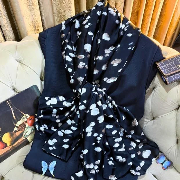 Printed Lawn Hijab Clothifydotpk