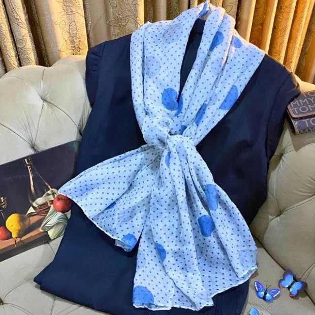 Printed Lawn Hijab Clothifydotpk