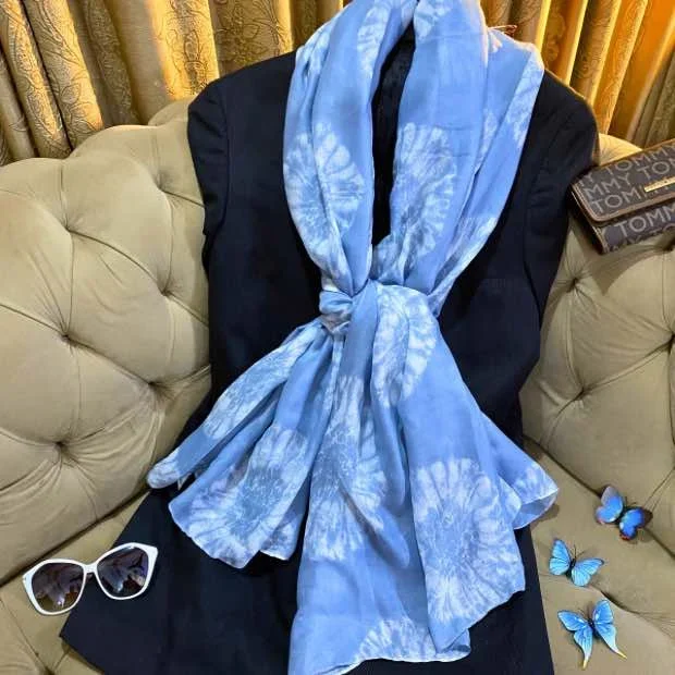 Printed Lawn Hijab Clothifydotpk