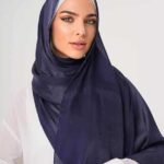 Organza Silk Hijab Clothifydotpk