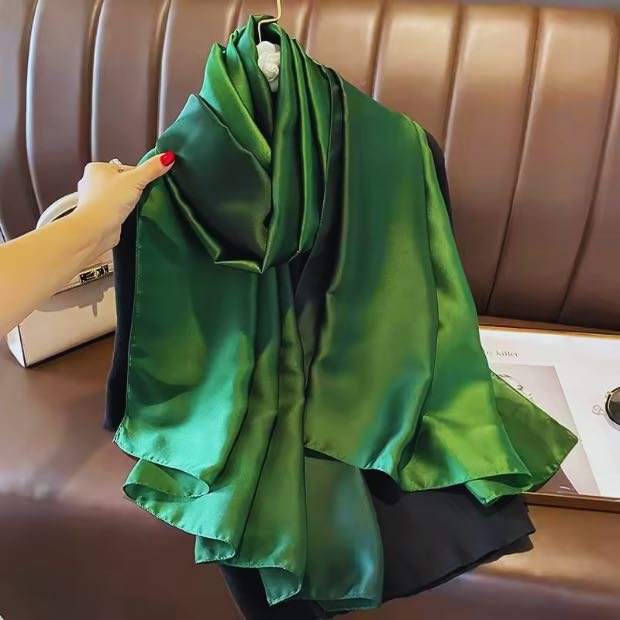 Plain Satin Silk Hijab Clothifydotpk