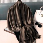 Plain Satin Silk Hijab Clothifydotpk