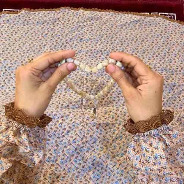 Premium Lace Namaz Chadar clothifydotpk