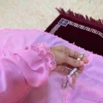 Premium Lace Namaz Chadar Clothifydotpk