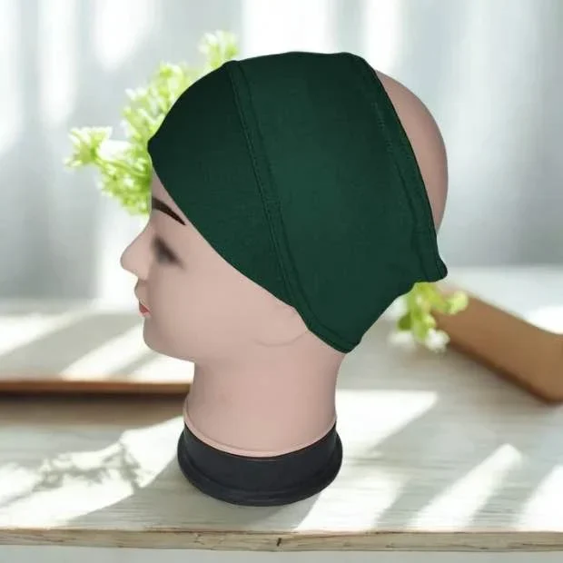 D-Shape Half Band Hijab Cap Underscarf D-Shape Headband Clothifydotpk