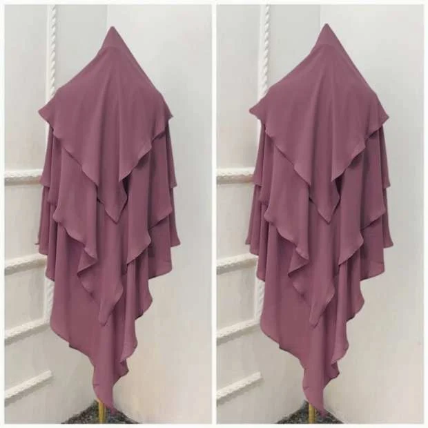 Khimar Online Pakistan Three Layer Khimar Clothifydotpk