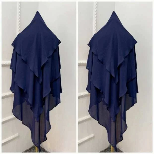 Khimar Three Layer Khimar Clothifydotpk