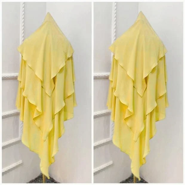 Three Layer Khimar Clothifydotpk