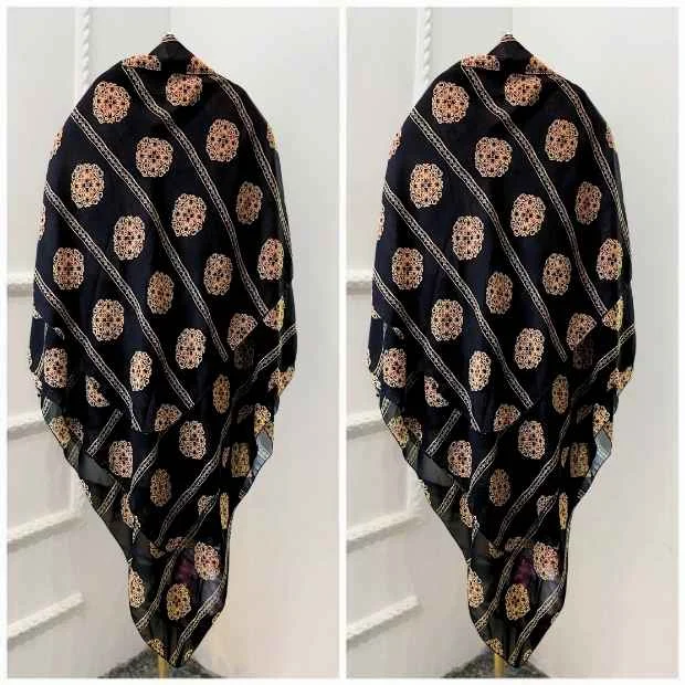 Printed Three Layer Khimar Clothifydotpk