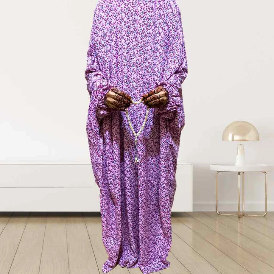 Namaz Chadar with sleeves Arabic Namaz Chadar Clothifydotpk