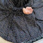 Printed Namaz Chadar with sleeves CLOTHIFYDOTPK