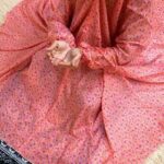 Printed Namaz Chadar with sleeves CLOTHIFYDOTPK