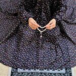 Printed Namaz Chadar with sleeves CLOTHIFYDOTPK