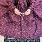 Printed Namaz Chadar with sleeves CLOTHIFYDOTPK